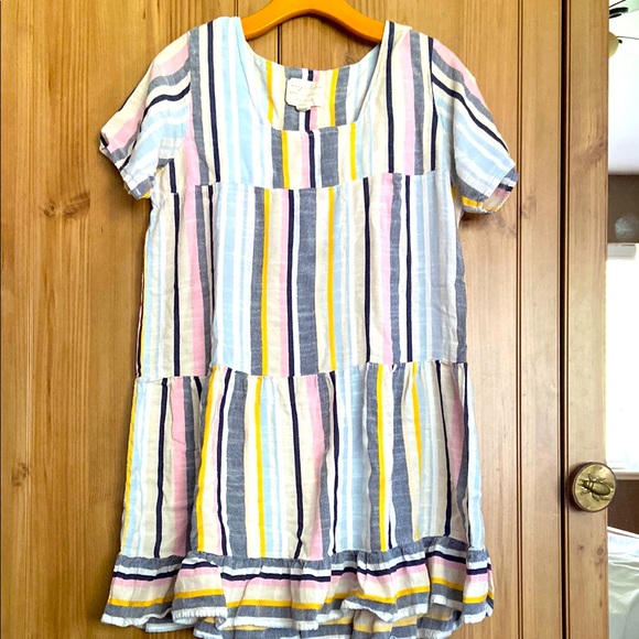 Evy’s Tree The Briar Striped Dress Tunic GUC L - Picture 1 of 5